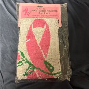 Breast Cancer Prevention Golf Towel
